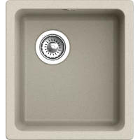 Кухонная мойка Rivelato Berkana BK-35 beige scuro 41x46 см, темно-бежевый