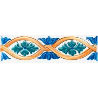 Бордюр Kerama Marazzi Капри майолика 6,3x20 STG\A460\5232