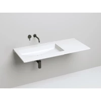 Раковина Salini S-Sense Marea 10 1802110G 74,7x40 см, встраиваемая снизу, белый глянец