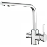 Смеситель для кухни Zorg SH 909 CR с подключением к фильтру, хром