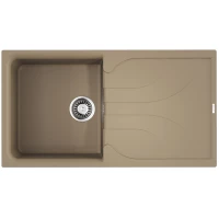 Кухонная мойка Tetogranit Omoikiri Yasugata 100-CH шампань 4993849