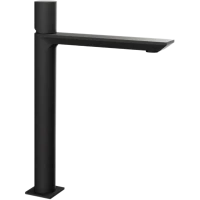 Смеситель для раковины Remer Edge EG512LXLNO без донного клапана, черный матовый