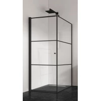 Душевой уголок 90x90 см Berges Dark 061020L прозрачное