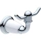 Крючок Art&Max Bianchi AM-E-2601-CR двойной, для ванны, хром - 1