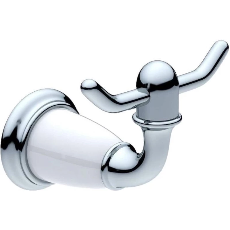 Крючок Art&Max Bianchi AM-E-2601-CR двойной, для ванны, хром