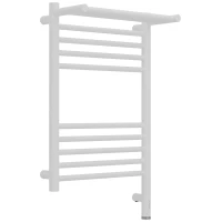 Полотенцесушитель электрический Сунержа Богема с полкой 3.1 30-6007-6040 600x400, МЭМ правый, белый матовый