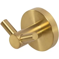 Крючок Cezares Relax RELAX-HKD-BORO двойной, для ванны, золотой матовый