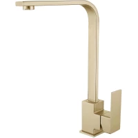 Смеситель для кухни Fmark FS8132C золотой матовый