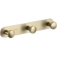 Планка с крючками Savol S-002173C для ванны, золотой матовый
