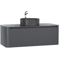 Тумба антрацит 120 см Jorno Lumino Lum.01.120/P/A/JR