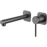 Смеситель для раковины Abber Emotion AF8812NG встраиваемый, никель