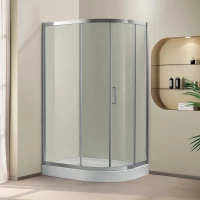 Душевой уголок 120x90 см Cezares Porta PORTA-RH-2-120/90-C-Cr прозрачное