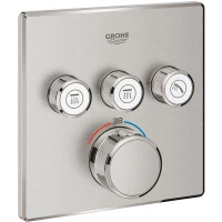 Термостат для встраиваемого монтажа на 3 выхода Grohe Grohtherm SmartControl 29126DC0