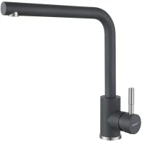 Смеситель для кухни GranFest Z-5411 темно-серый