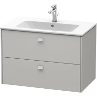 Тумба бетонно-серый матовый 82 см Duravit Brioso BR410200707