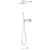 Душевой комплект 225 мм Boheme Spectre 454-2-MW