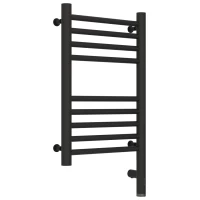 Полотенцесушитель электрический 500x300 темный титан муар МЭМ правый, перемычка прямая Сунержа Богема 3.0 15-5805-5030