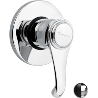 Смеситель для душа Emmevi Tiffany 6009/NC встраиваемый, хром/черный