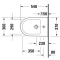 Подвесное биде Duravit D-Neo 2294150000 Подвесное биде Duravit D-Neo 2294150000 - 5