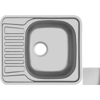 Кухонная мойка декоративная сталь Ukinox Комфорт COL580.488 -GT8K 1R