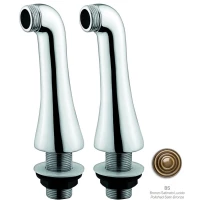 Крепеж для вертикального монтажа смесителя (пара) Emmevi C02849/BR бронза