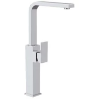 Смеситель для раковины Remer Q-Design QD10GL с донным клапаном, хром