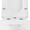 Унитаз подвесной Lavinia Boho Elegant 3308101R + 33290700 безободковый, с сиденьем микролифт, белый - 4