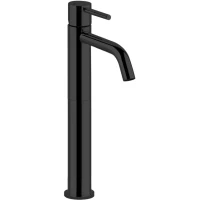 Смеситель для раковины Gessi Via Tortona 18604#299 без донного клапана, черный матовый