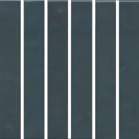 Декор Фес мозаичный бирюзовый тёмный глянцевый 15x15x0,77