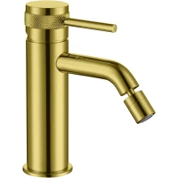 Смеситель для биде Allen Brau Priority 5.31A04-GB с донным клапаном, золотой матовый