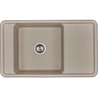 Кухонная мойка Акватон Беллис серый шелк 1A724832BS250