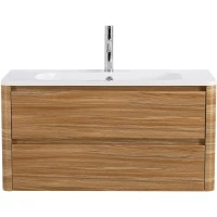 Тумба под раковину Cezares Relax RELAX-1000-2C-SO-RC-P 99,6 см, подвесная, дуб карамельный