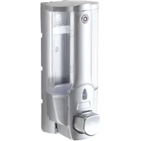 Диспенсер для жидкого мыла Frap F407 380 мл, матовый хром