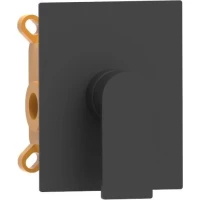 Смеситель для душа AQG Alpha 01ALP350NG встраиваемый, черный матовый 