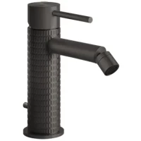 Смеситель для биде Gessi Gessi316 54207#707 с донным клапаном, черный хром матовый