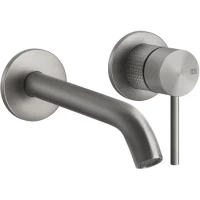 Смеситель для раковины Gessi Gessi316 54483#239 встраиваемый, без донного клапана, нержавеющая сталь