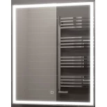 Изображение товара зеркальный шкаф 55x80 см белый r conti allure mbk003