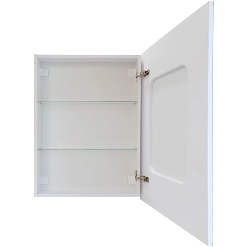 Зеркальный шкаф 55x80 см белый R Conti Allure MBK003