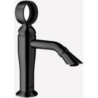 Смеситель для раковины Webert Opera OA830102560 с донным клапаном, черный матовый