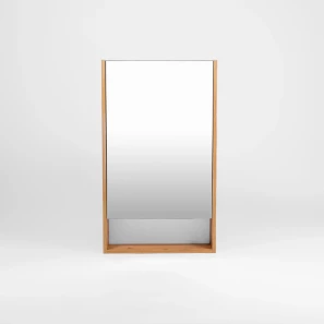 Изображение товара зеркальный шкаф 50x85 см дуб вотан l/r viant мальта vmal50-zsh