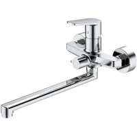 Смеситель для ванны Rush Bali BA3835-51 универсальный, с душевым гарнитуром, хром