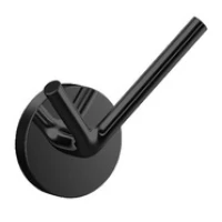 Крючок Emco Round 4375 133 01 двойной, для ванны, черный