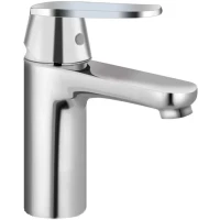 Смеситель для раковины AQUAme Prato AQMP6130 без донного клапана, хром