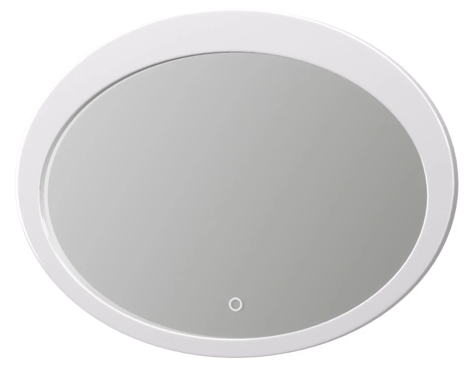 Зеркало 100x74,5 см белый глянец Aima Design Eclipse Light У51941