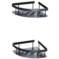 Полка угловая 23x23 см 2 шт Am.Pm Sense L A7454222