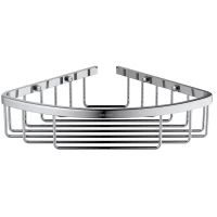 Полка для ванной Aquatek AQ4906CR 20x20 см, угловая, хром