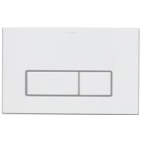 Кнопка смыва Boheme 669-MW для инсталляции, белый матовый