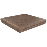 Ступень угловая Kerama Marazzi Фаральони коричневый 34x34 SG158200R/GR/AN