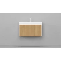 Тумба белый матовый/шатанэ 78,9 см Velvex Klaufs tpKLA.80.1Y-617.216