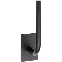 Держатель запасных рулонов Bemeta Easy 163112230 самоклеящийся, черный матовый